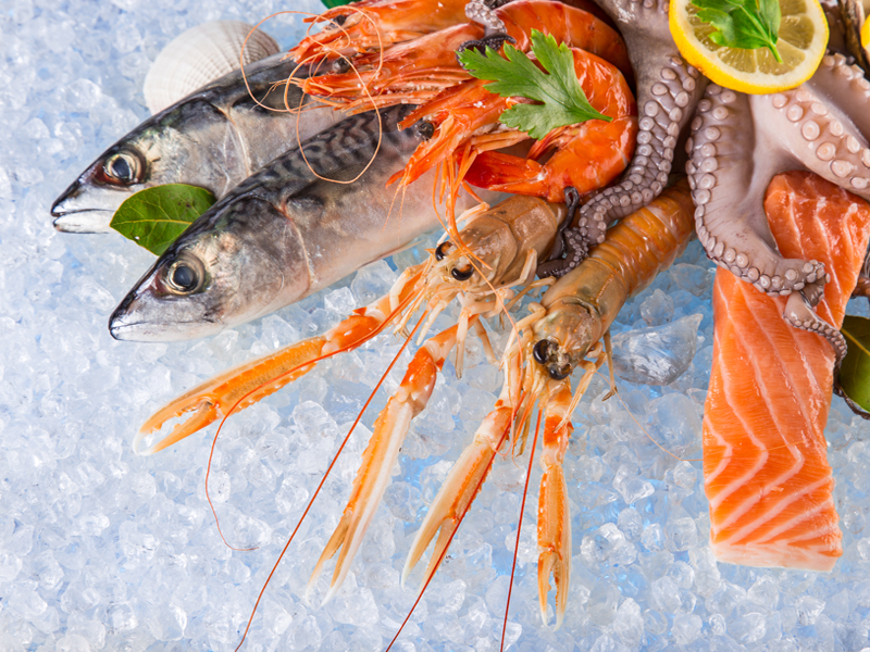酸性電解水冰塊對于海鮮產品的保鮮作用
