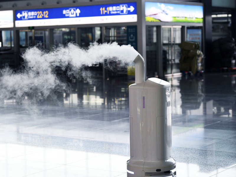 智能機器人在消毒防疫領域的應用