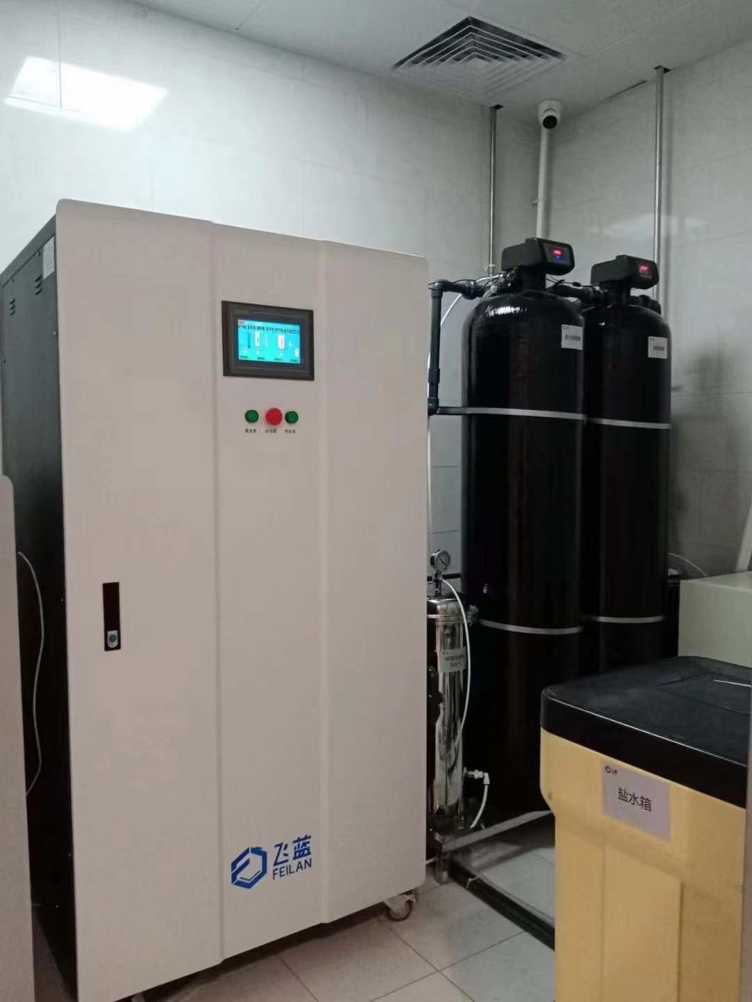 天津地區純水設備和次氯酸設備裝機完成