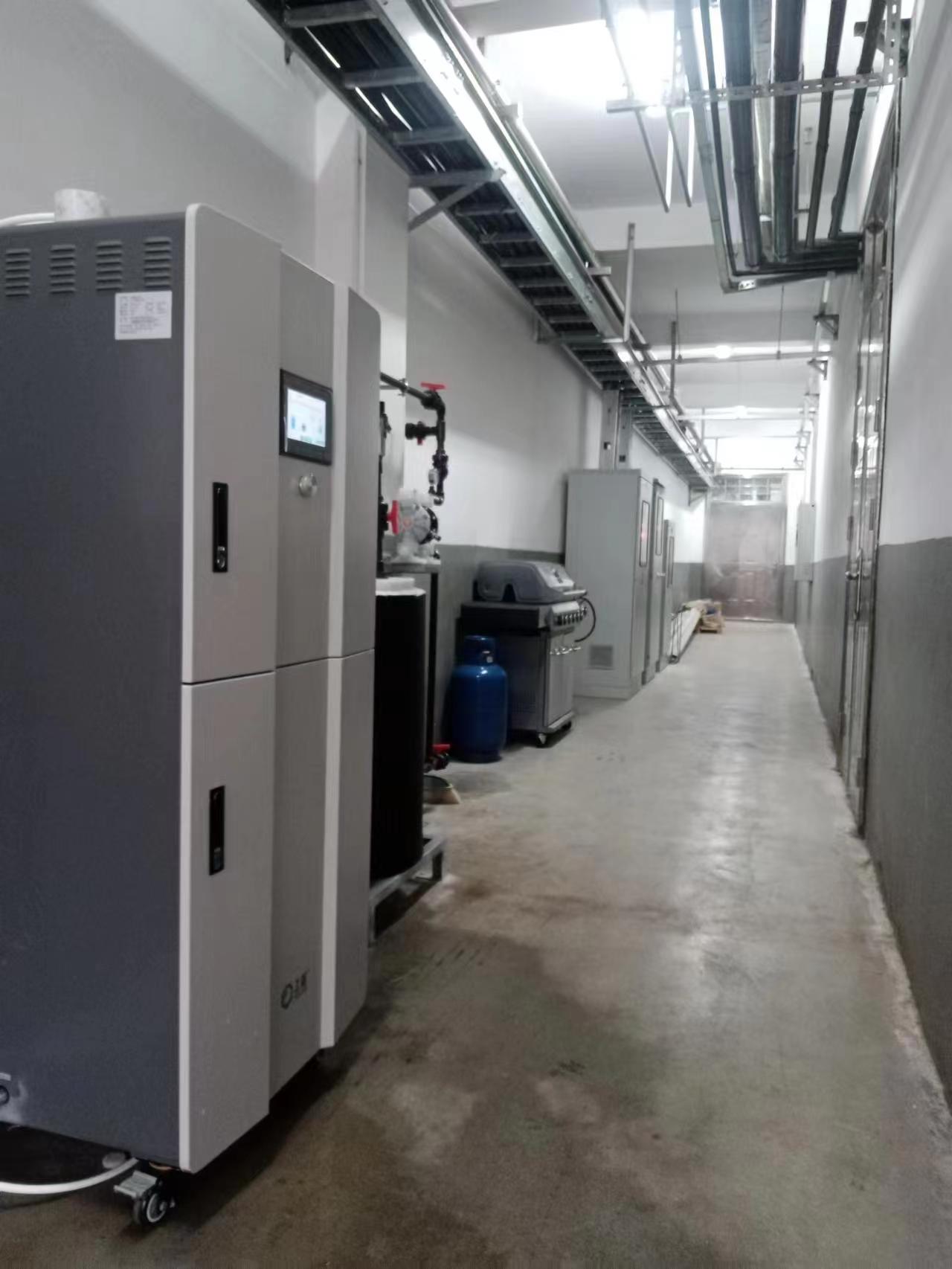 浙江寧波地區水產養殖行業200L酸水機安裝完成