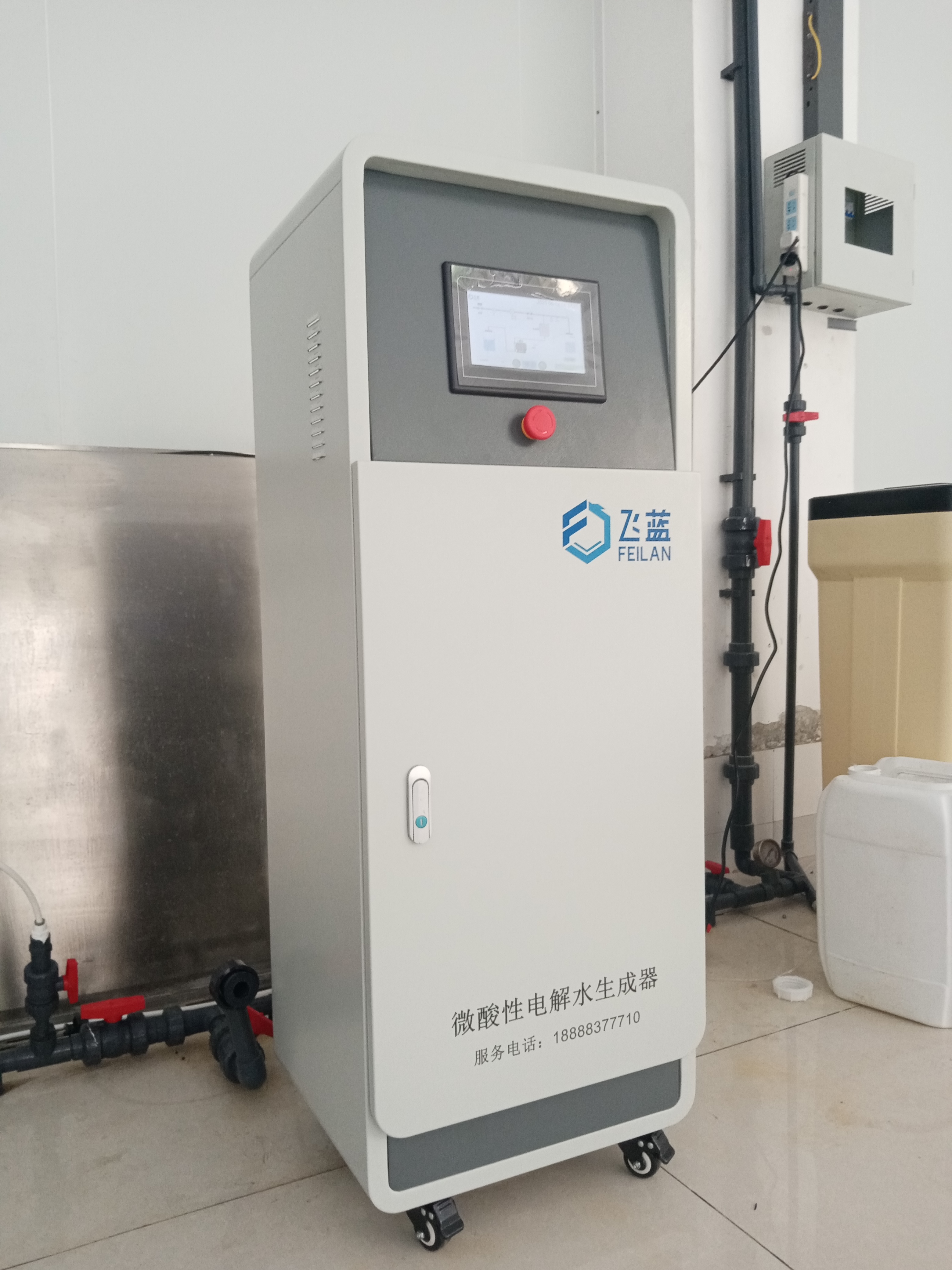 口腔科牙椅管路消毒專用100L次氯酸發生器發貨